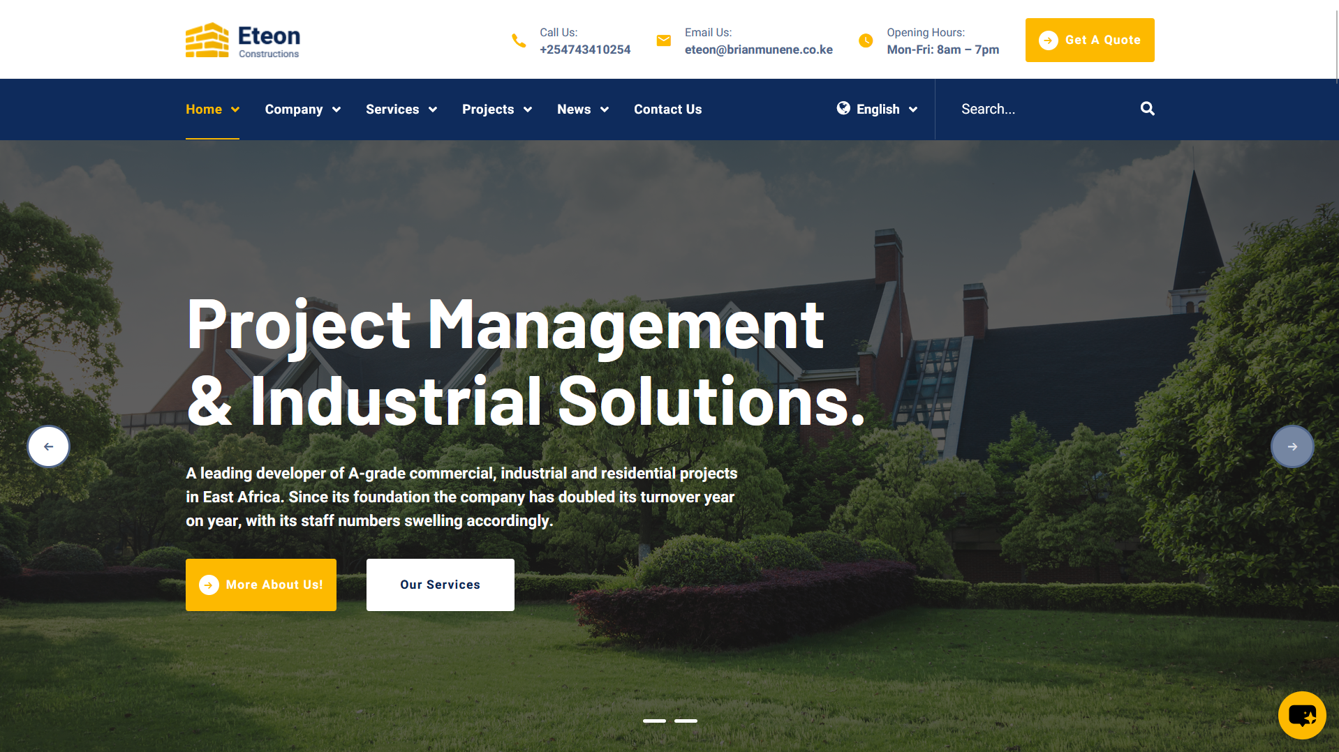 Eteon Constructions