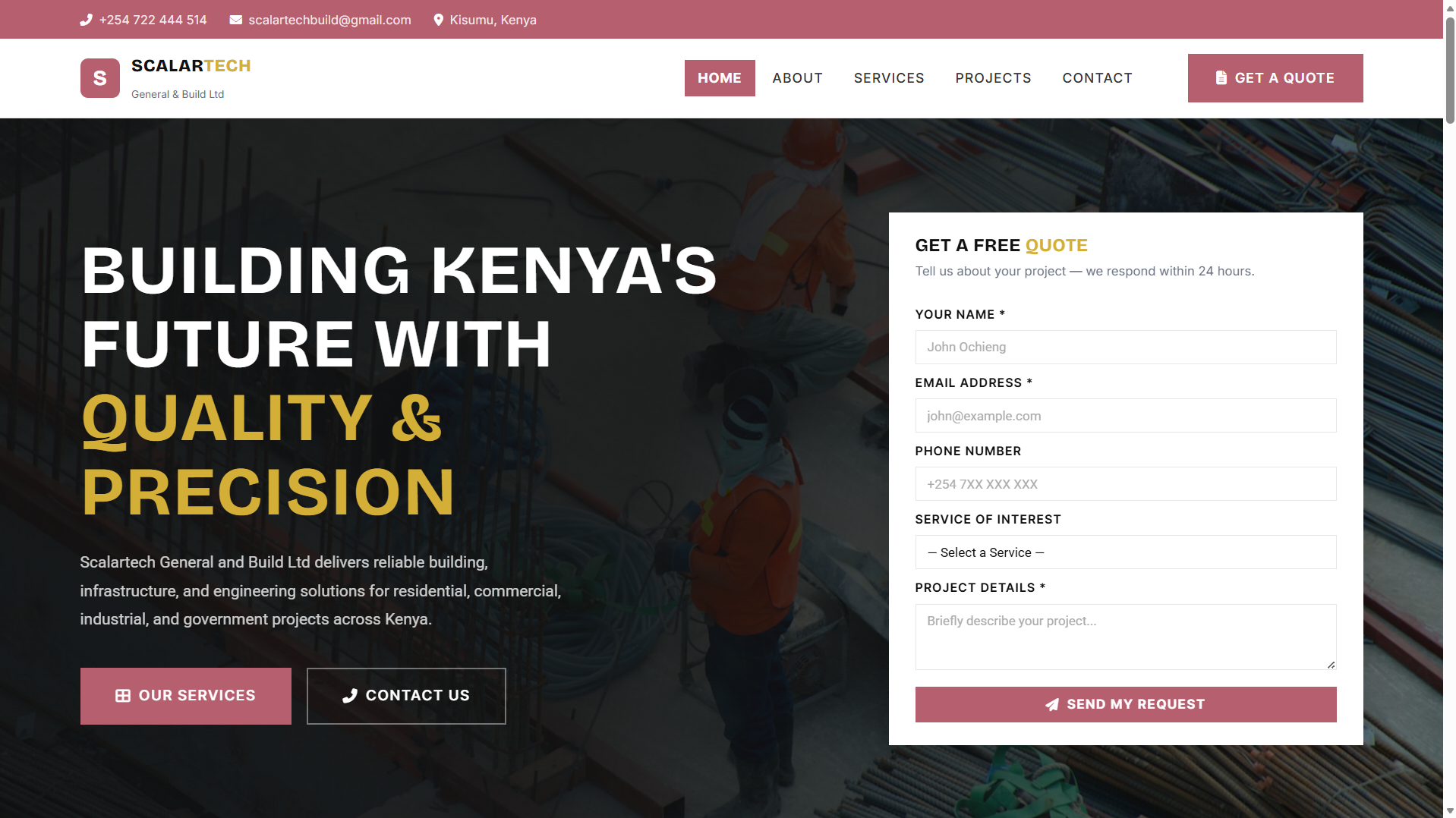 Scalartech General & Build Ltd