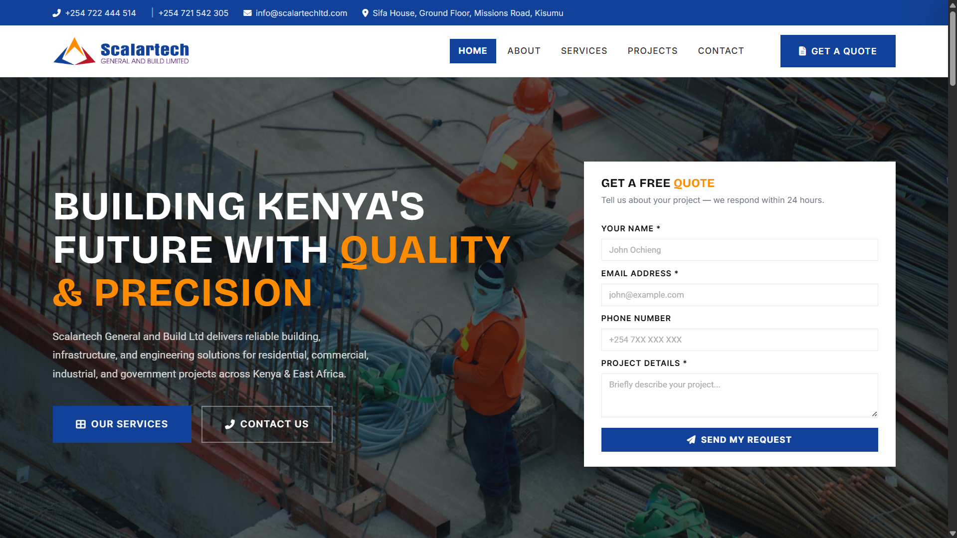 Scalartech General & Build Ltd